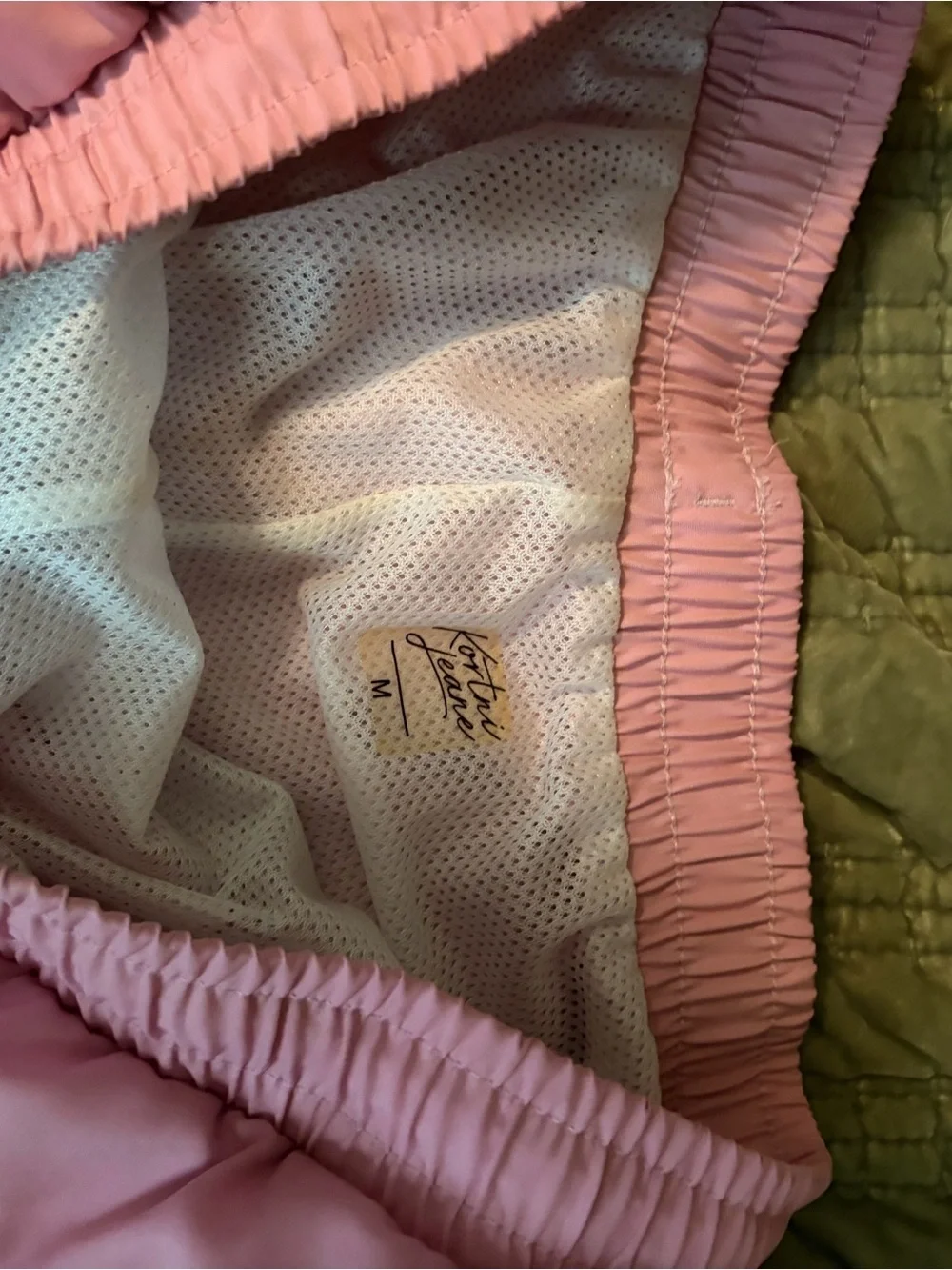 Men’s Pink kortni Jeane swim Shorts